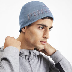 Meeste vabaaja müts Puma Ess Logo Beanie Bluestone-NO 1, sinine цена и информация | Мужские шарфы, шапки, перчатки | kaup24.ee