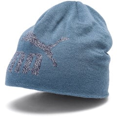 Meeste vabaaja müts Puma Ess Logo Beanie Bluestone-NO 1, sinine цена и информация | Мужские шарфы, шапки, перчатки | kaup24.ee