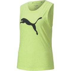 Naiste T-särk Puma top Train Favorite Cat Muscle Tank 51951905, roheline цена и информация | Спортивная одежда для женщин | kaup24.ee