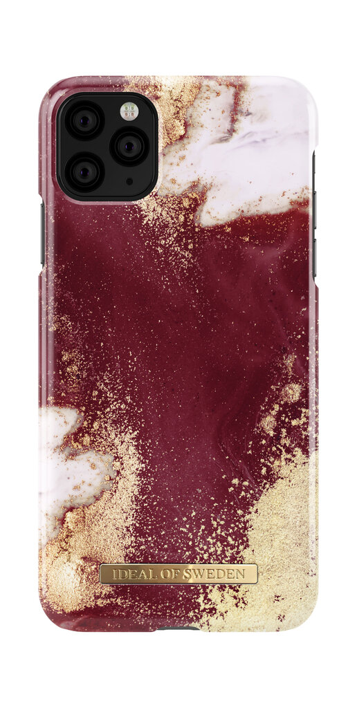 Telefoniümbris IDeal of Sweden iPhone 11 Pro Max, Golden Burgundy Marble hind ja info | Telefoni kaaned, ümbrised | kaup24.ee