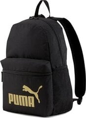 Sportlik seljakott Puma Phase, 22 l, must цена и информация | Рюкзаки и сумки | kaup24.ee