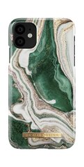 Telefoniümbris IDeal of Sweden iPhone 11, Golden Jade Marble цена и информация | Чехлы для телефонов | kaup24.ee