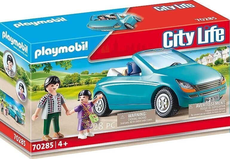 70285 PLAYMOBIL® City Life Pere autoga hind ja info | Klotsid ja konstruktorid | kaup24.ee