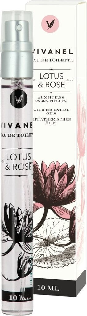 Tualettvesi Vivanel Lotus & Rose EDT, 10 ml hind ja info | Naiste parfüümid | kaup24.ee