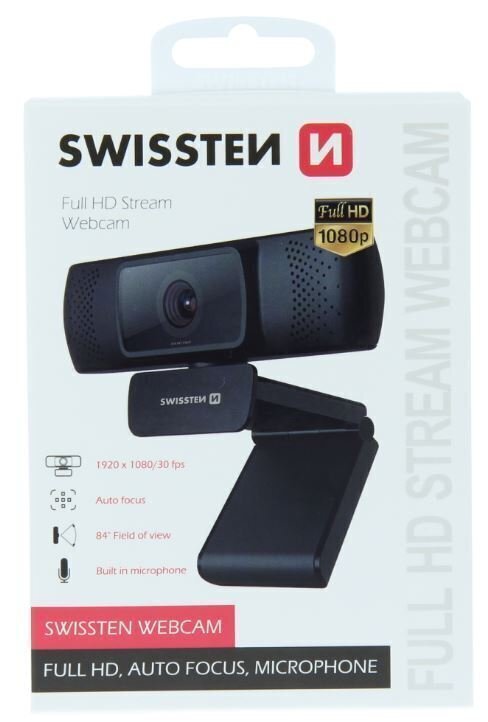 Swissten Full HD FHD 1080P цена и информация | Arvuti (WEB) kaamerad | kaup24.ee