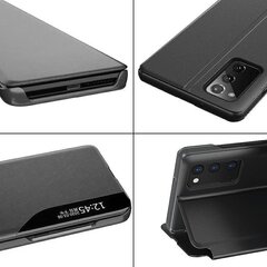 Mocco Smart Flip Cover Case For Apple iPhone 12 Pro Max Black hind ja info | Telefoni kaaned, ümbrised | kaup24.ee