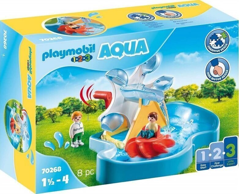 70268 PLAYMOBIL® 1.2.3 Veekarussell цена и информация | Klotsid ja konstruktorid | kaup24.ee