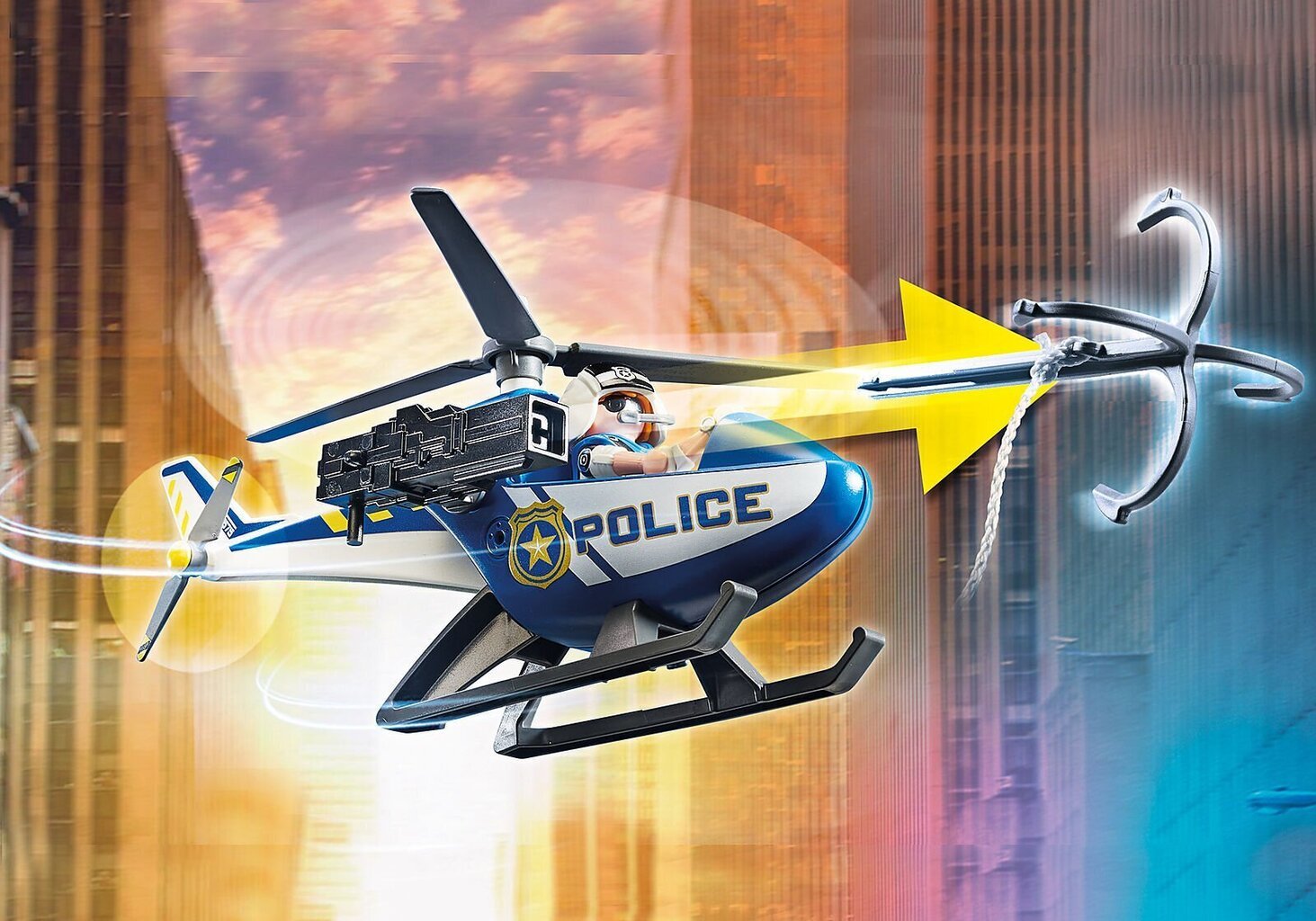 70575 PLAYMOBIL® City Action, Politseimissioon helikopteriga hind ja info | Klotsid ja konstruktorid | kaup24.ee