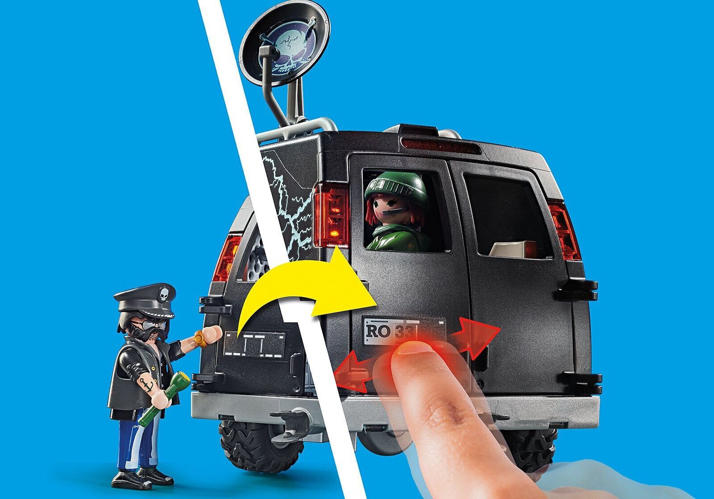 70575 PLAYMOBIL® City Action, Politseimissioon helikopteriga цена и информация | Klotsid ja konstruktorid | kaup24.ee