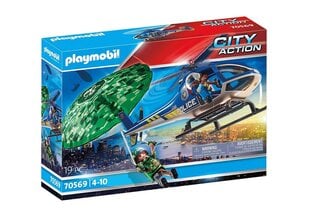 70569 PLAYMOBIL® City Action, Полицейский поиск с парашютом цена и информация | Конструкторы и кубики | kaup24.ee