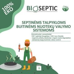 Vahend septikutele / reoveepuhastussüsteemidele Biovala - Bioseptic, 500 g / 40 m3 hind ja info | Mikroorganismid, bakterid | kaup24.ee