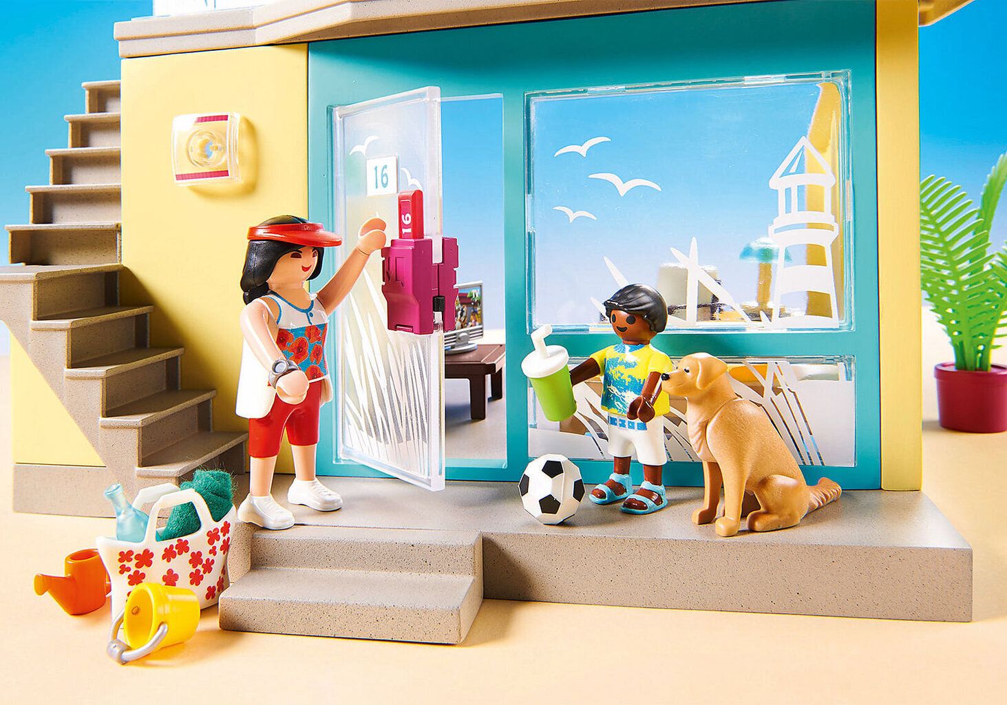 70434 PLAYMOBIL® Family Fun Playmo rannahotell hind ja info | Klotsid ja konstruktorid | kaup24.ee