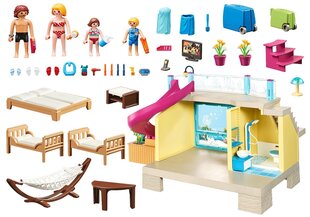 70435 PLAYMOBIL® Family Fun Бунгало с бассейном цена и информация | Конструкторы и кубики | kaup24.ee