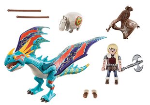 70728 PLAYMOBIL® Dragons Draakoni võistlus: Astrid ja Stormfly цена и информация | Конструкторы и кубики | kaup24.ee