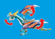 70728 PLAYMOBIL® Dragons Draakoni võistlus: Astrid ja Stormfly цена и информация | Klotsid ja konstruktorid | kaup24.ee