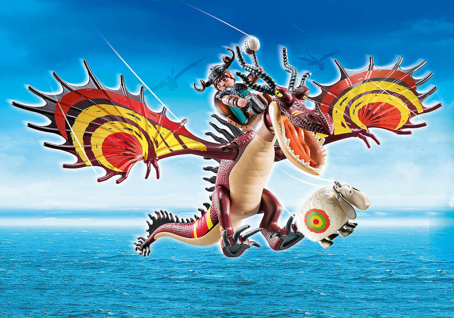 70731 PLAYMOBIL® Dragons Draakoni võistlus: Snotlout ja Hookfang hind ja info | Klotsid ja konstruktorid | kaup24.ee