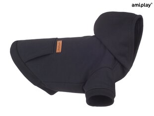 Amiplay джемпер с капюшоном Texas, M, черный цена и информация | Одежда для собак | kaup24.ee