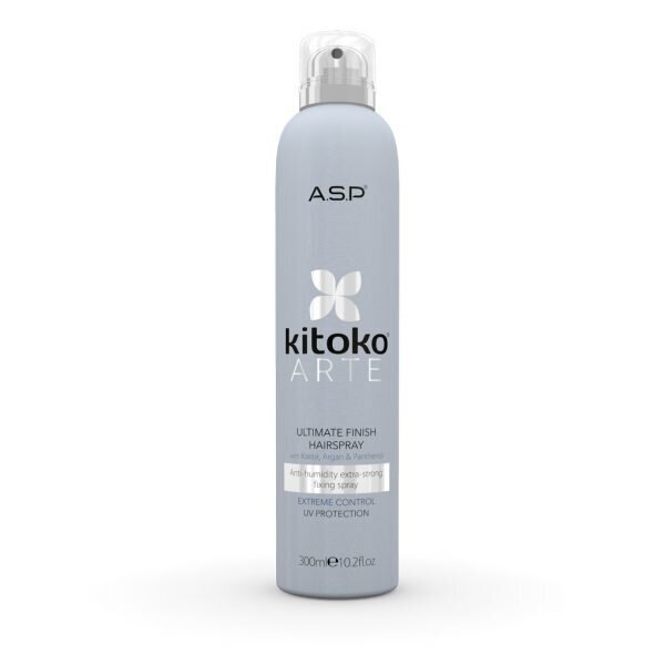 Tugev juukselakk Kitoko Arte Ultimate Finish, 300ml цена и информация | Viimistlusvahendid juustele | kaup24.ee