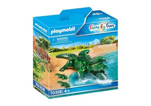 70358 PLAYMOBIL® Family Fun Alligaator pojaga hind ja info | Klotsid ja konstruktorid | kaup24.ee