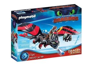 70727 PLAYMOBIL® Dragons Draakoni võistlus: Hiccup ja Toothless цена и информация | Конструкторы и кубики | kaup24.ee