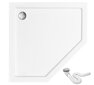 Dušialus Rea Diamond White, 80x80, 90x90 cm hind ja info | Dušialused | kaup24.ee
