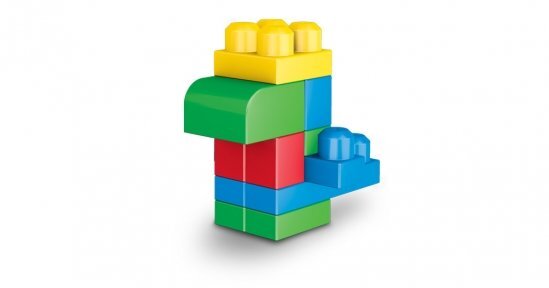 MegaBlocks Big building bag 60 klotsi, sinine hind ja info | Klotsid ja konstruktorid | kaup24.ee