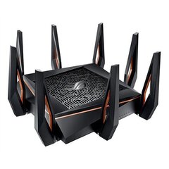 Asus GT-AX11000 Tri-band WiFi Gaming Router ROG Rapture 802.11ax, 10 цена и информация | Маршрутизаторы (роутеры) | kaup24.ee