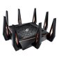 Asus GT-AX11000 Tri-band WiFi Gaming Router ROG Rapture 802.11ax, 10 цена и информация | Ruuterid | kaup24.ee