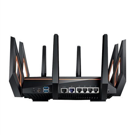 Asus GT-AX11000 Tri-band WiFi Gaming Router ROG Rapture 802.11ax, 10 hind ja info | Ruuterid | kaup24.ee