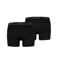 Meeste aluspüksid Puma Basic Boxer, 2 paari, must hind ja info | Meeste aluspesu | kaup24.ee