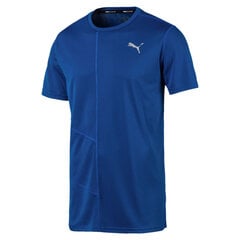 Meeste jooksusärk Puma Ignite S Tee, sinine цена и информация | Мужская спортивная одежда | kaup24.ee