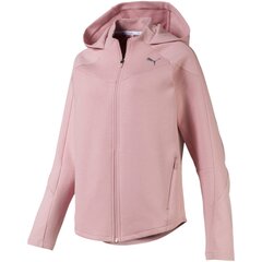 Naiste vabaaja pluus Puma EVOSTRIPE FZ Hoody 58006014, roosa цена и информация | Женские толстовки | kaup24.ee