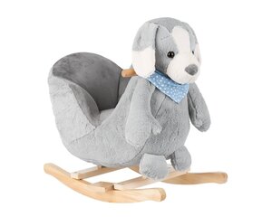 Мягкая игрушка-качалка Щенок Kikkaboo, серый цена и информация | Игрушки для малышей | kaup24.ee