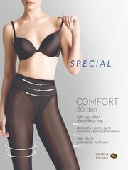 Женские колготки Comfort 50, черные, 50 den цена и информация | Kолготки | kaup24.ee