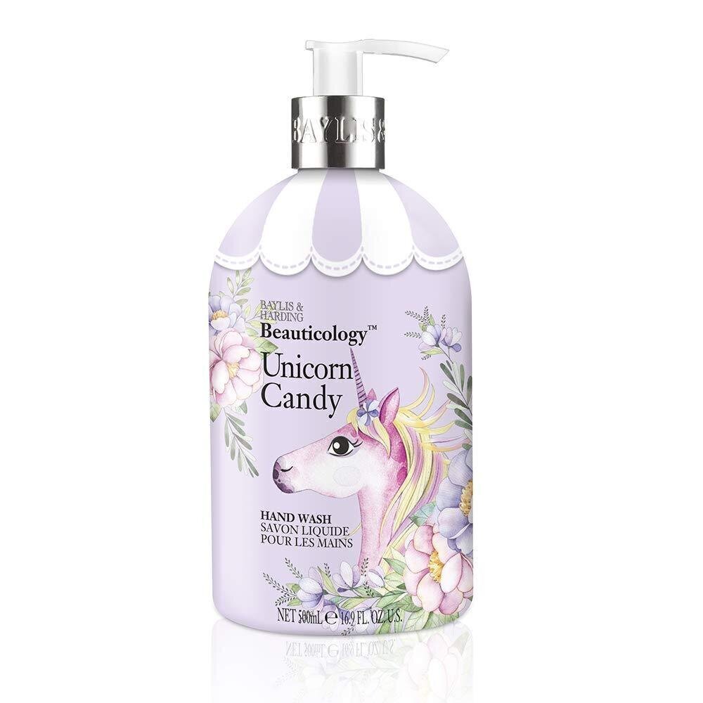 Vedel käteseep Baylis & Harding Beauticology Unicorn, 500 ml hind ja info | Seebid | kaup24.ee