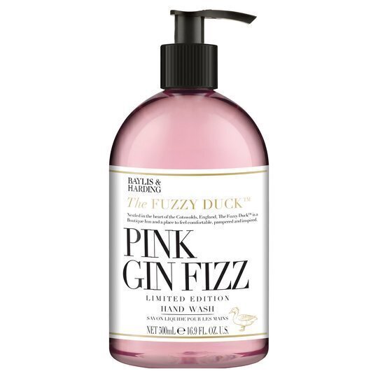 Vedel käteseep Baylis & Harding Fuzzy Duck Pink Gin Fizz, 500 ml цена и информация | Seebid | kaup24.ee