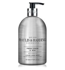 Жидкое мыло для рук с ароматом лимона и мяты Baylis & Harding Elements, 500 мл цена и информация | Мыло | kaup24.ee
