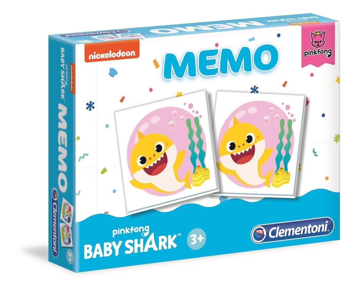 Memo mäng Clementoni Baby Shark hind ja info | Lauamängud ja mõistatused | kaup24.ee