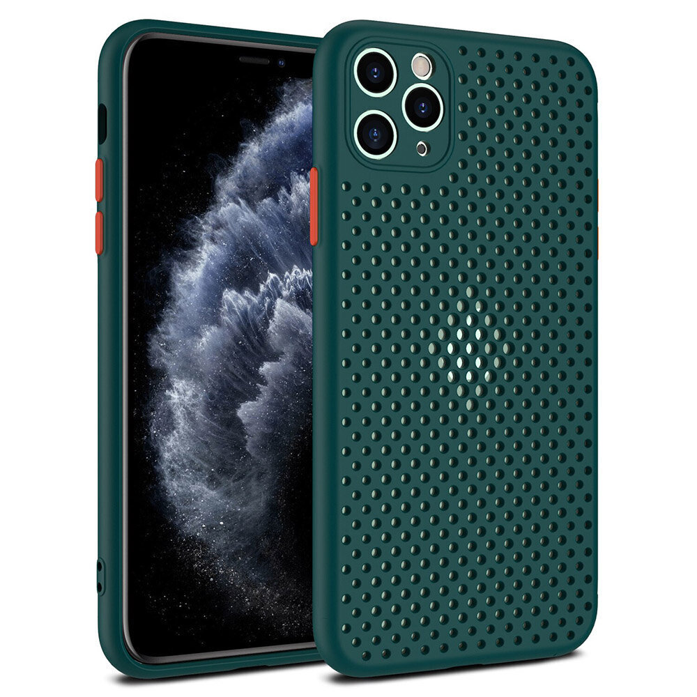 Telefoniümbris Xiaomi Redmi Note 9S / 9 Pro / 9 Pro max, Breath, roheline hind ja info | Telefoni kaaned, ümbrised | kaup24.ee