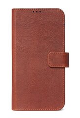 Kaks ühes rahakottümbris Decoded nahast iPhone 11 Pro Max, pruun hind ja info | Telefoni kaaned, ümbrised | kaup24.ee