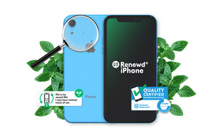 Renewd/uuendatud ® iPhone XR 64GB Blue hind ja info | Mobiiltelefonid | kaup24.ee