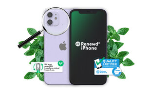 Renewd® iPhone 11 64GB Purple цена и информация | Мобильные телефоны | kaup24.ee