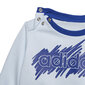 Spordidress Adidas I Lin Jogg FT Blue hind ja info | Komplektid poistele | kaup24.ee