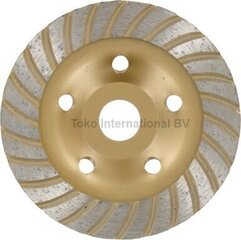 Алмазный шлифовальный диск для бетона 125мм TURBO Toko (73554) цена и информация | Механические инструменты | kaup24.ee