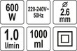 Elektriline pihusti 600W Yato (YT-82553) hind ja info | Värvipüstolid | kaup24.ee