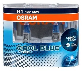 Автомобильная лампа Osram H1  448CBI H1 12V 55W 4200K цена и информация | Автомобильная ксеноновая лампа D2R 6000К (Китай) | kaup24.ee