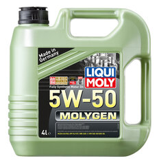 Liqui-Moly Molygen sünteetiline mootoriõli 5W-50, 4L цена и информация | Моторные масла | kaup24.ee