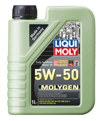 Sünteetiline mootoriõli Liqui-Moly Molygen 5W-50, 1L hind ja info | Mootoriõlid | kaup24.ee