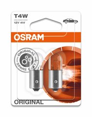 Autopirn OS3893-02B Osram OS3893-02B T4W 4W 12V (2 Tükid, osad) цена и информация | Автомобильные лампочки | kaup24.ee