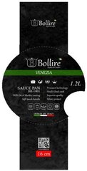 Кастрюля с ручкой Bollire Venezia, 1,2 л цена и информация | Кастрюли, скороварки | kaup24.ee